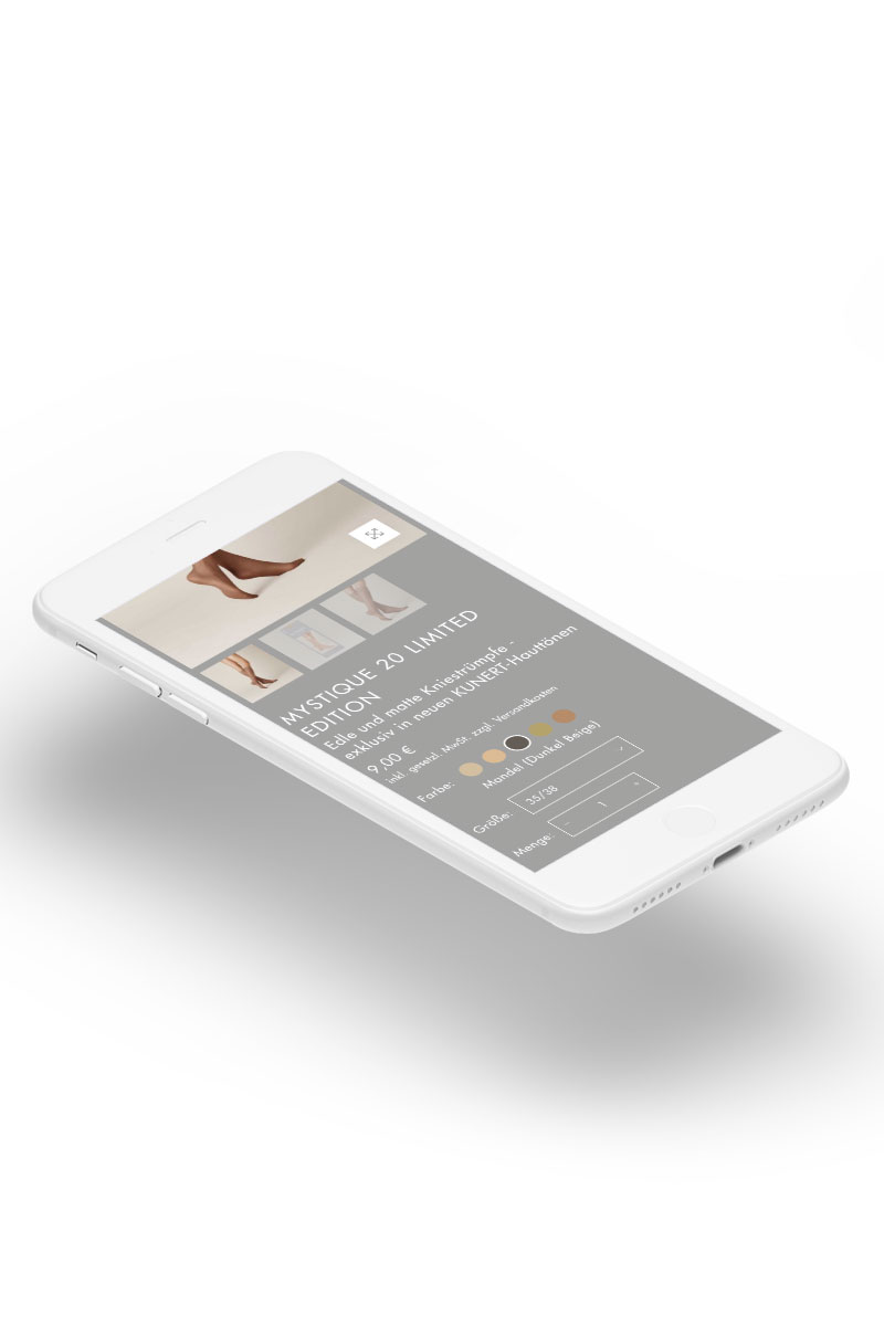 Magento Onlineshop für Fashion Brand